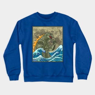 okay i'm godzilla Crewneck Sweatshirt